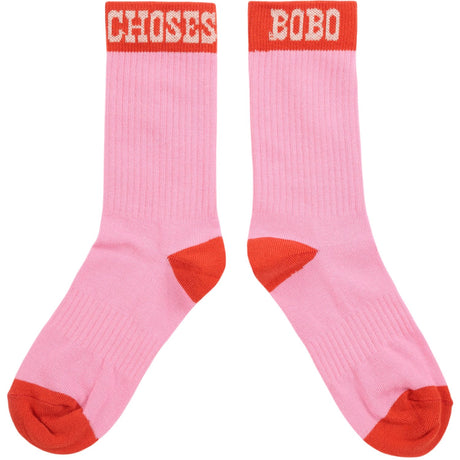 Bobo Choses Fuchsia Bobo Choses Pop Long Socks