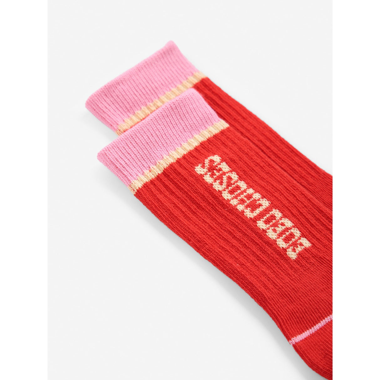 Bobo Choses Red Bobo Choses Long Socks