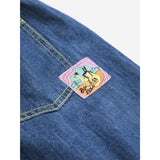 Bobo Choses Midnight Blue Taxi Saurus Tag Denim Pants