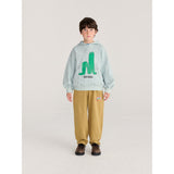 Bobo Choses Light Blue Long Puff Hoodie