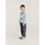 Bobo Choses Light Blue Booty Ghosts Sweatshirt