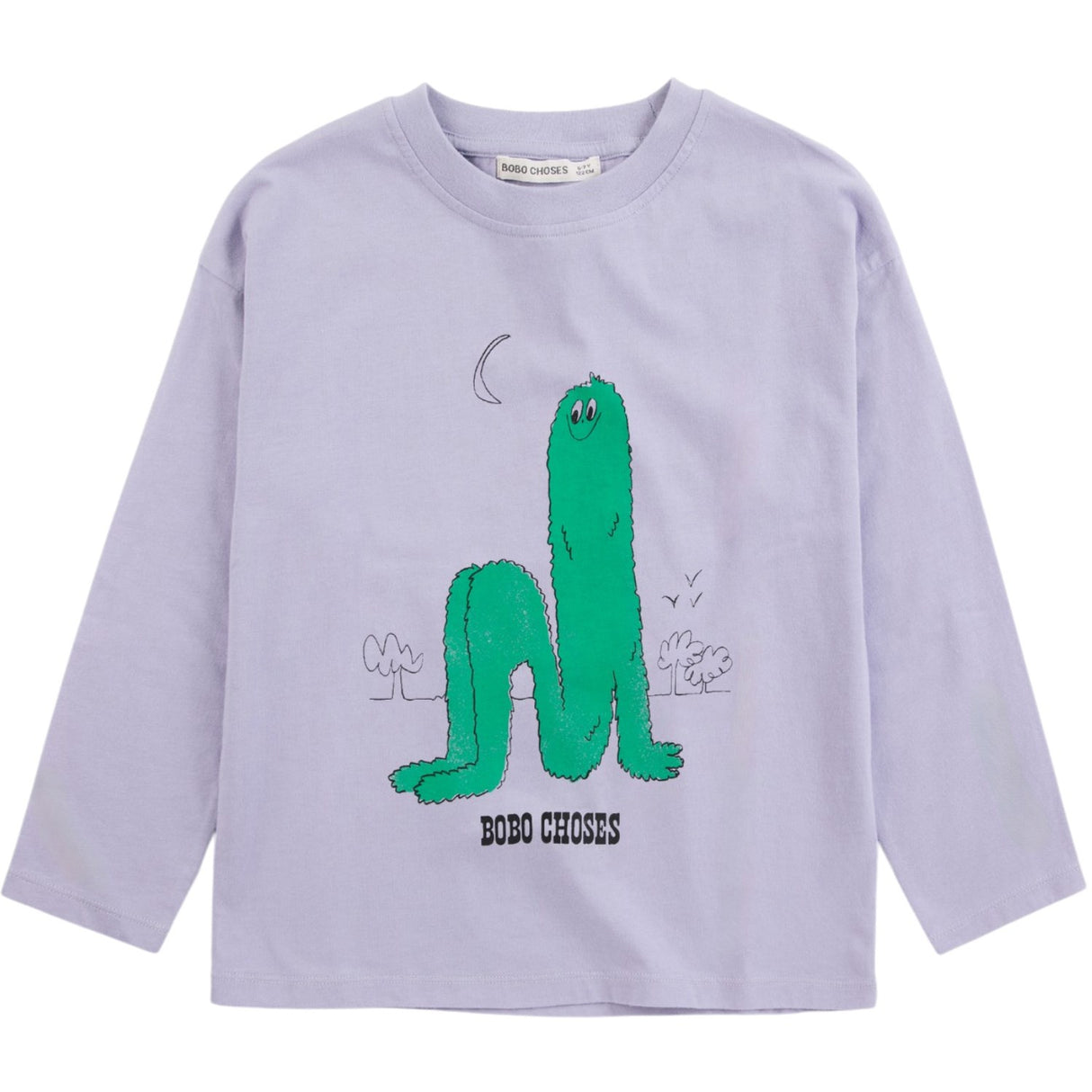 Bobo Choses Lavender Long Puff T-Shirt