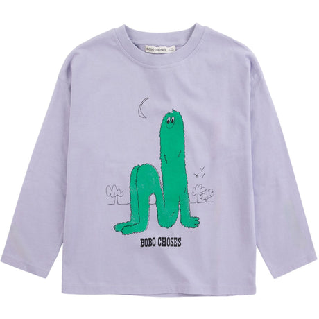 Bobo Choses Lavender Long Puff T-Shirt
