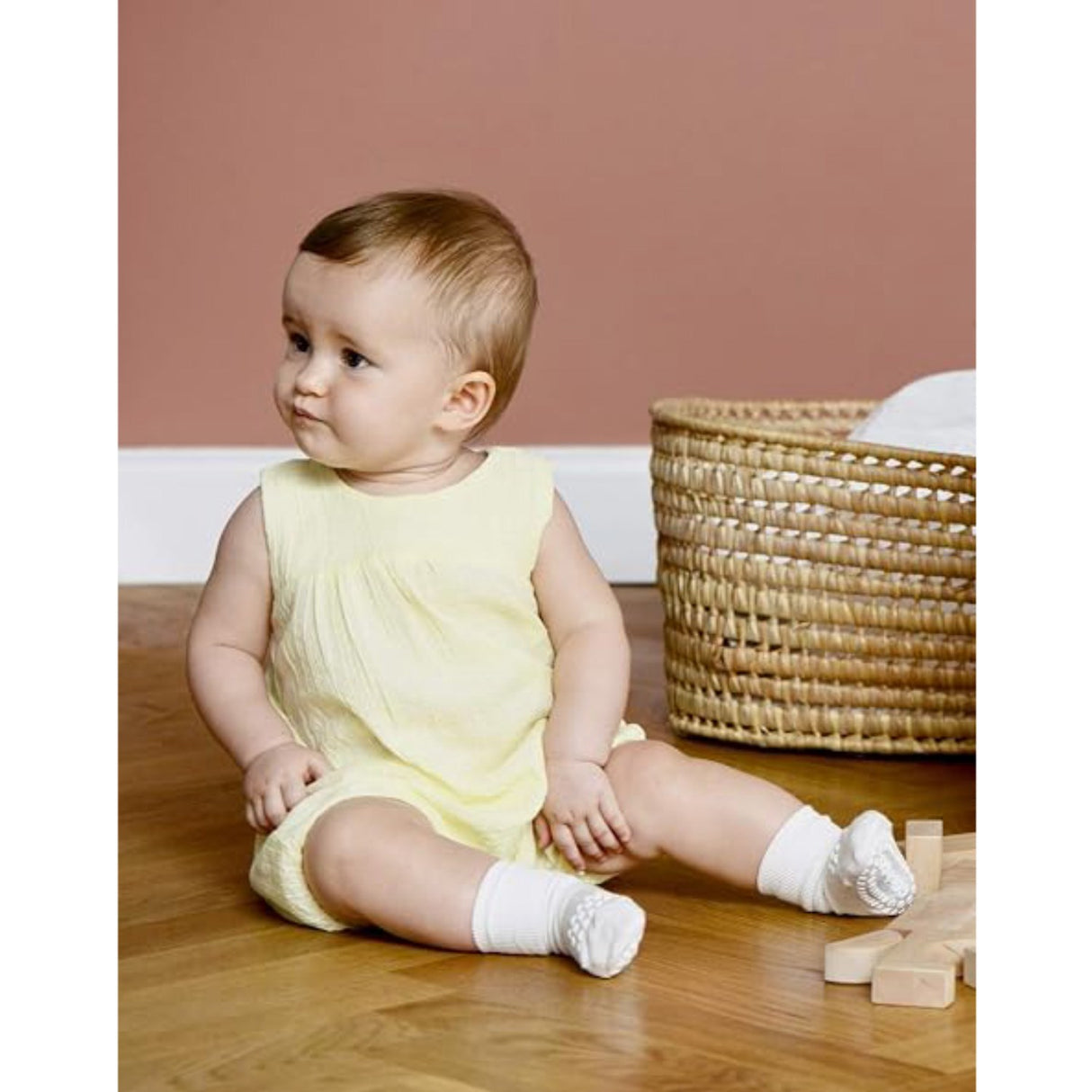 GObabyGO Non-slip Socks (offwhite)