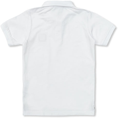 Stone Island White Ss Polo