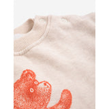 Bobo Choses Offwhite Softpaw Monster Sweatshirt