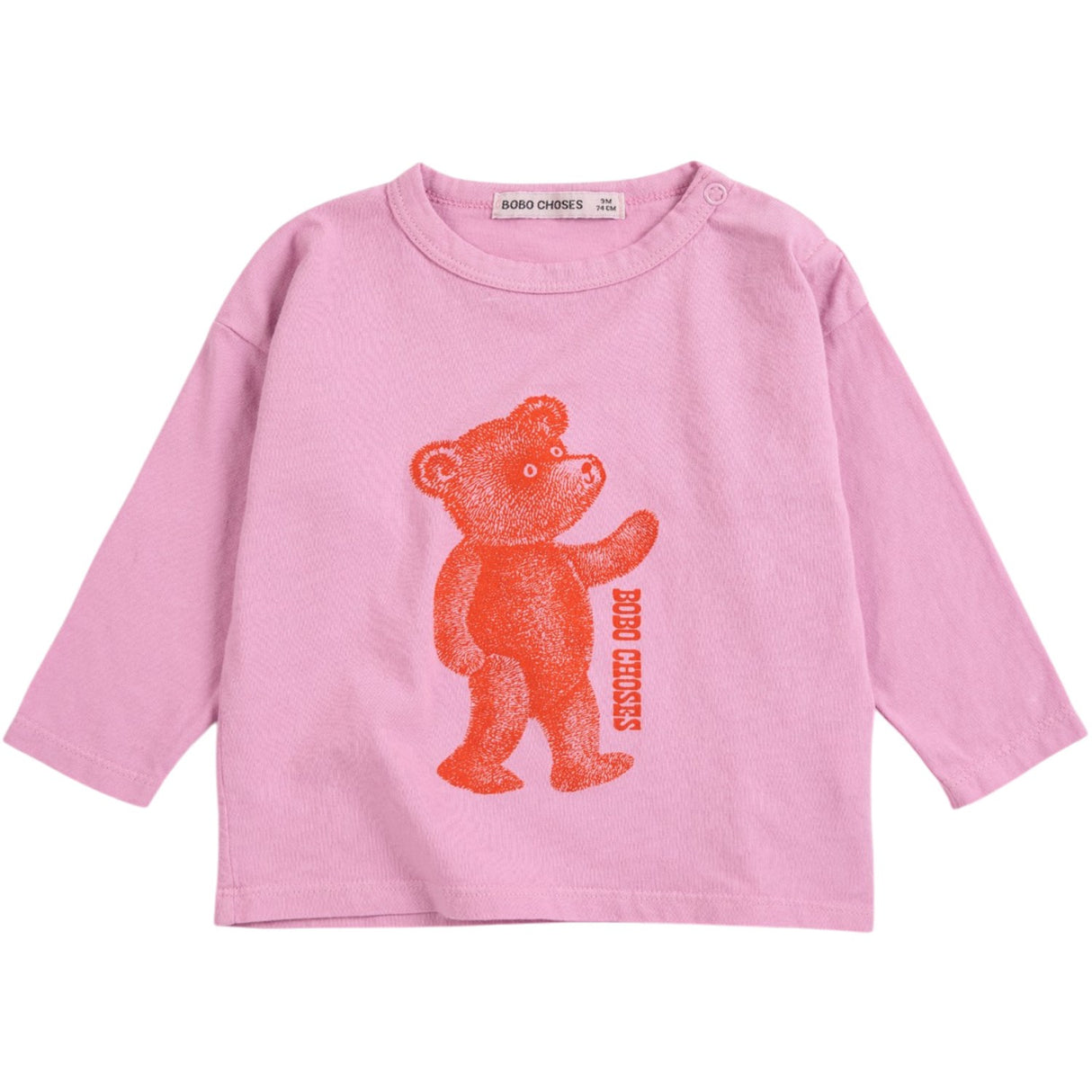 Bobo Choses Pink Softpaw Monster T-Shirt