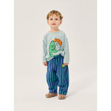 Bobo Choses Light Blue Hug Hairy Monster T-Shirt