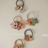 Mushie Dried Thyme Mushie Dino Teething Ring