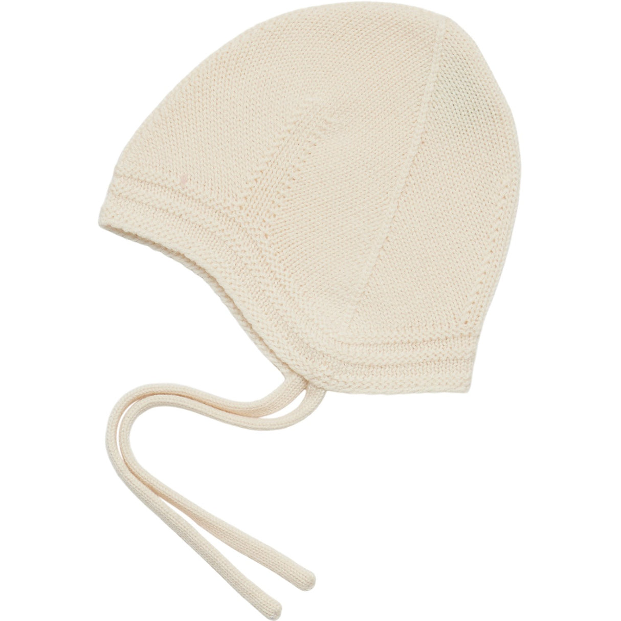 FUB Ecru Baby Purlrib Hat
