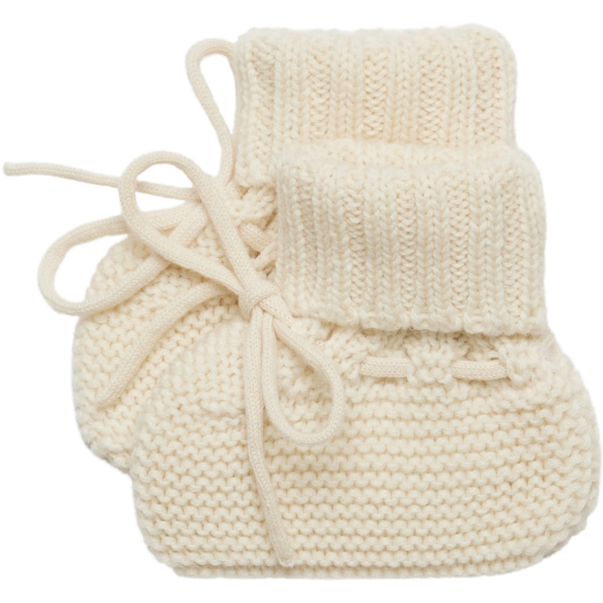 FUB Ecru Baby Boots