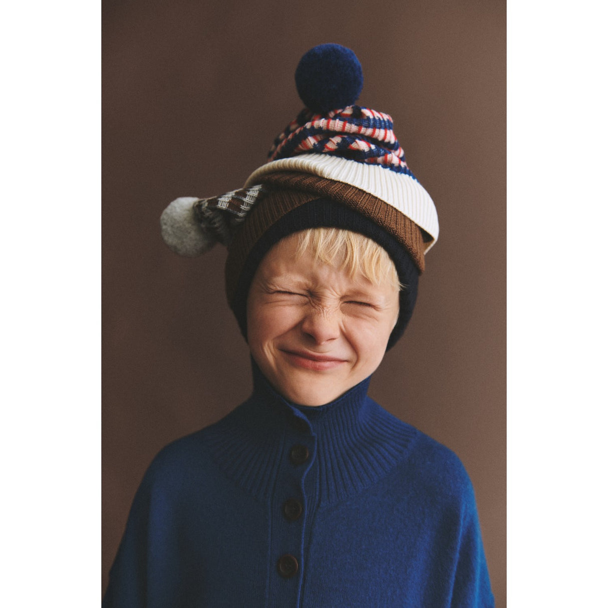 FUB Hazel Melange/ Light Grey Melange/Steel Multi Hat