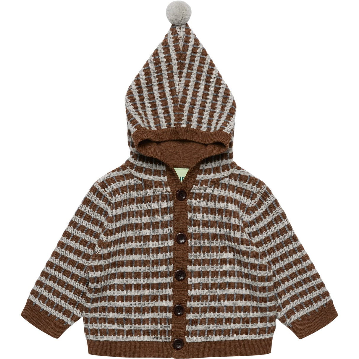 FUB Hazel Melange/ Light Grey Melange/Steel Baby Multi Cardigan