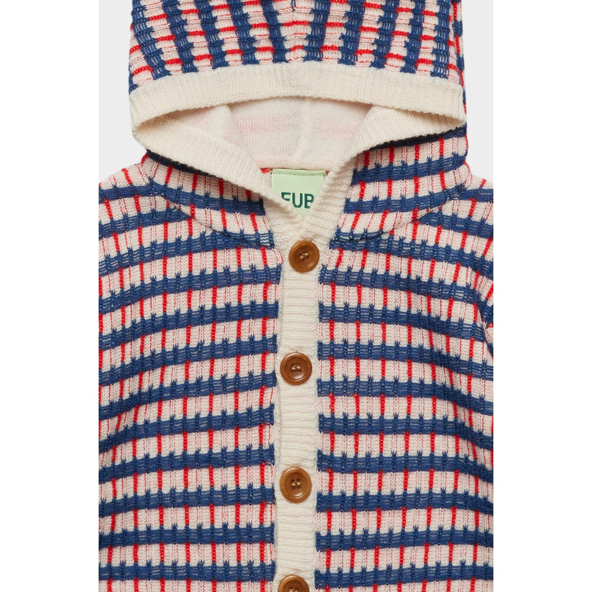 FUB Ercu/Deep Indigo/Classic Red Baby Multi Cardigan