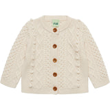 FUB Ecru Baby Aran Cardigan