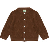 FUB Hazel Melange Baby Leaf Cardigan