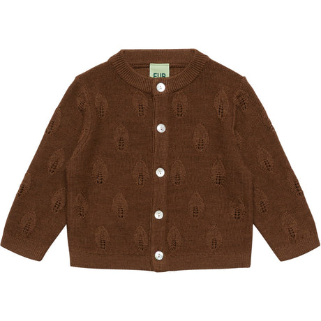 FUB Hazel Melange Baby Leaf Cardigan