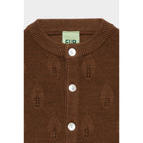 FUB Hazel Melange Baby Leaf Cardigan
