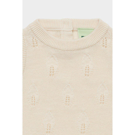 FUB Ecru Baby Leaf Vest