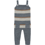 FUB Steel/Light Grey Melange Baby Ottoman Overalls