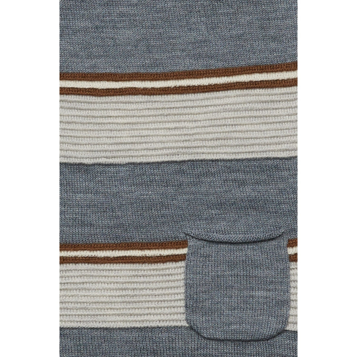 FUB Steel/Light Grey Melange Baby Ottoman Overalls