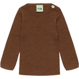 FUB Hazel Melange Baby Rib Blouse