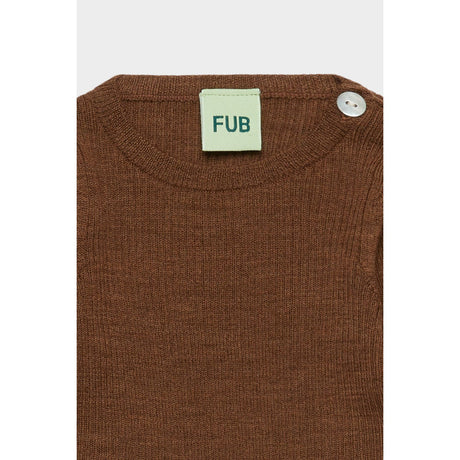 FUB Hazel Melange Baby Rib Blouse