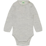 FUB Light Grey Melange Baby Rib Body