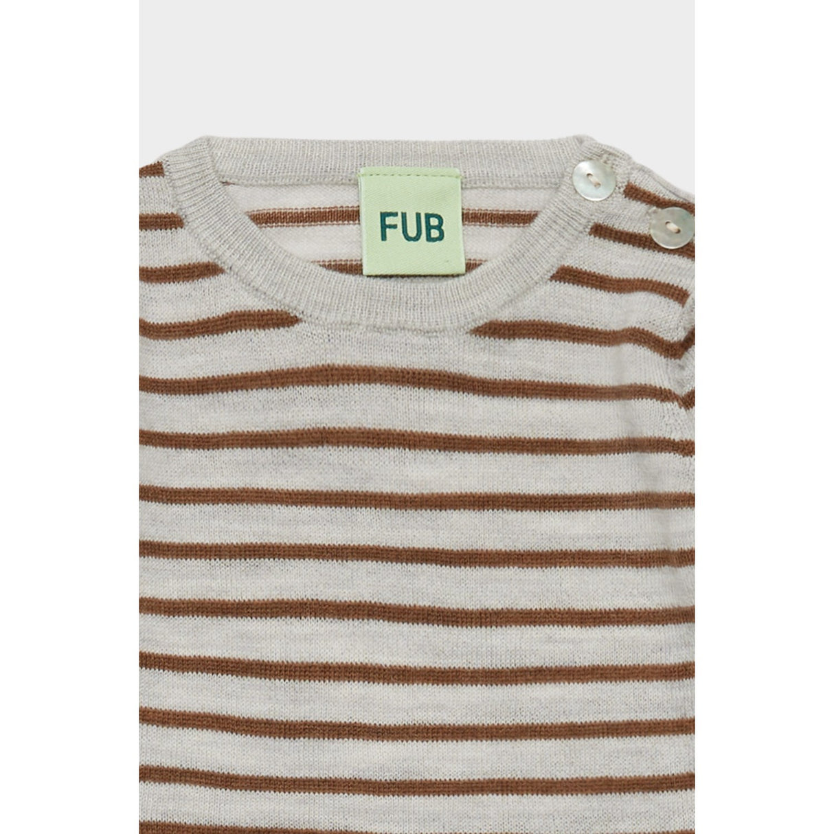FUB Light Grey Melange/Hazel Melange Baby Body