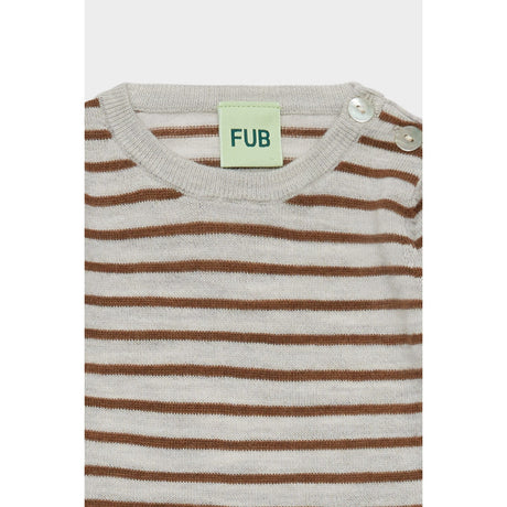 FUB Light Grey Melange/Hazel Melange Baby Body