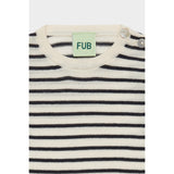 FUB Ecru/Navy Baby Body
