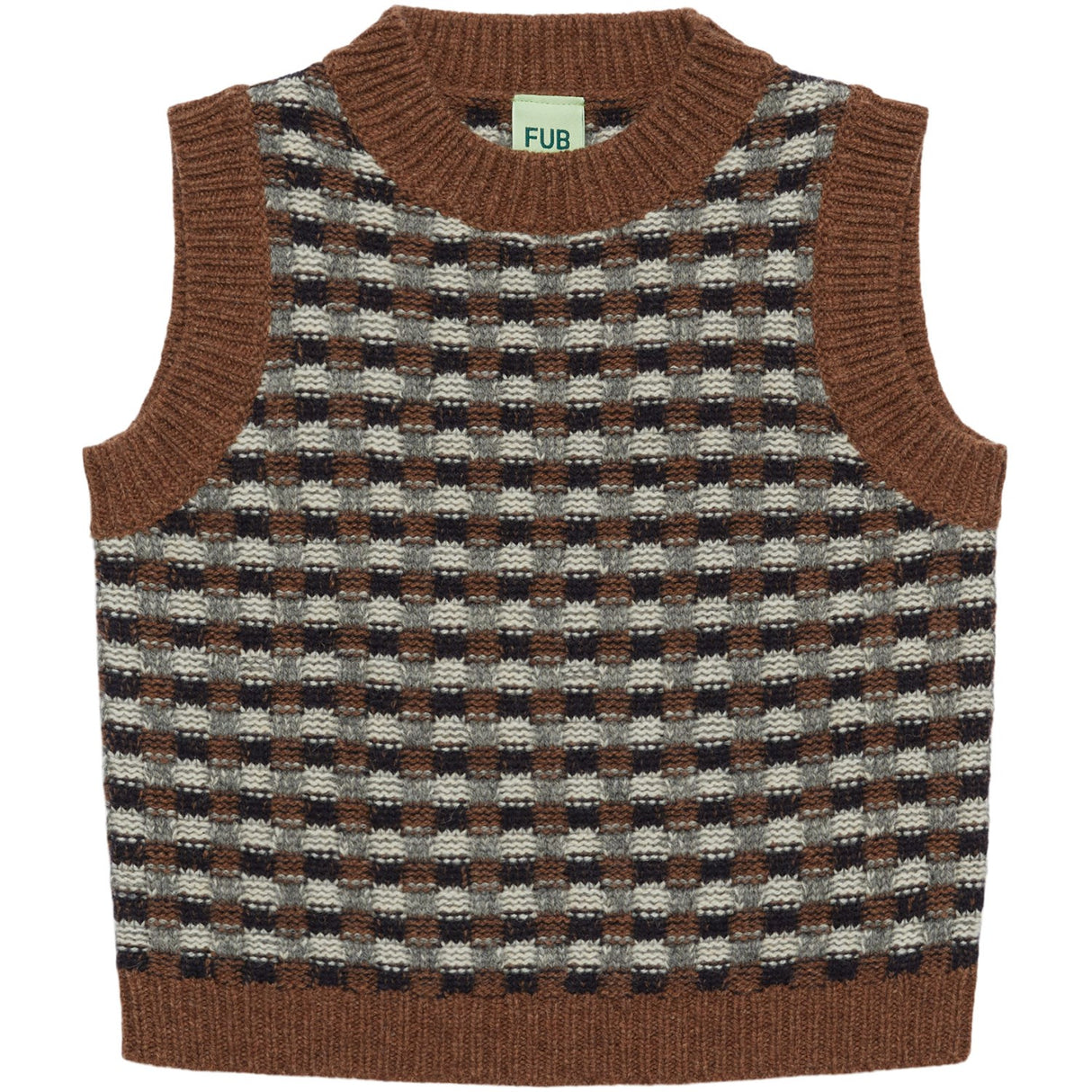FUB Hazel Melange Lambswool Vest