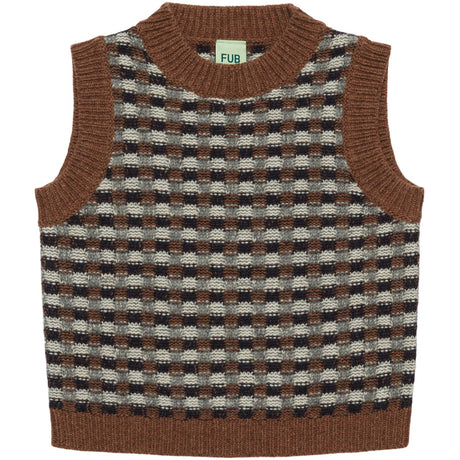 FUB Hazel Melange Lambswool Vest