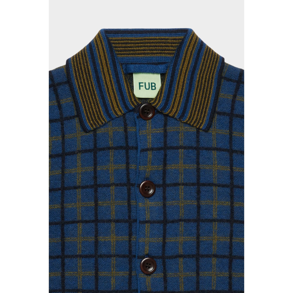 FUB Deep Indigo Felted Jacket