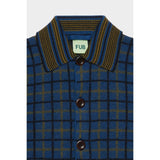 FUB Deep Indigo Felted Jacket