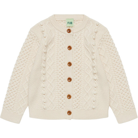 FUB Ecru Aran Cardigan
