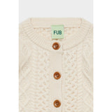 FUB Ecru Aran Cardigan