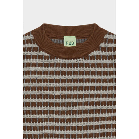 FUB Hazel Melange/ Light Grey Melange/Steel Multi Sweater