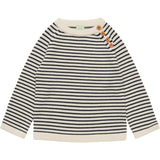 FUB Ecru/Navy Sweater