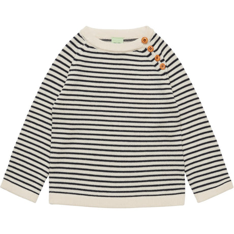 FUB Ecru/Navy Sweater