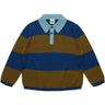 FUB Deep Indigo/Moss Striped Polo