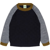 FUB Dark Navy Colour Block Crew