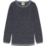 FUB Steel/Dark Navy Rib Blouse
