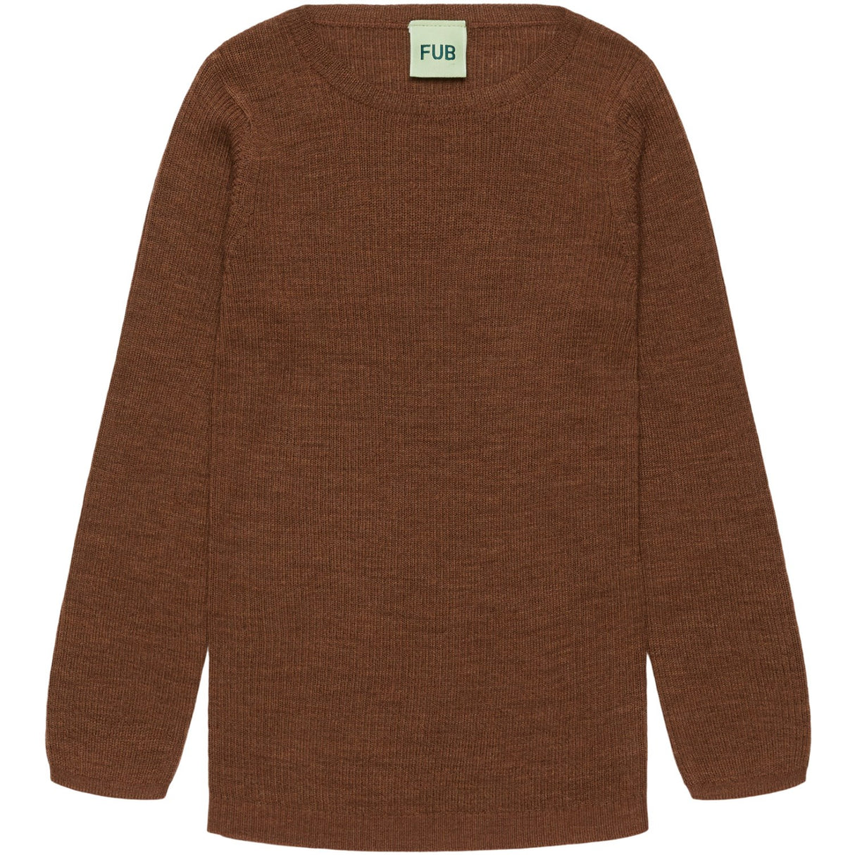 FUB Hazel Melange Rib Blouse