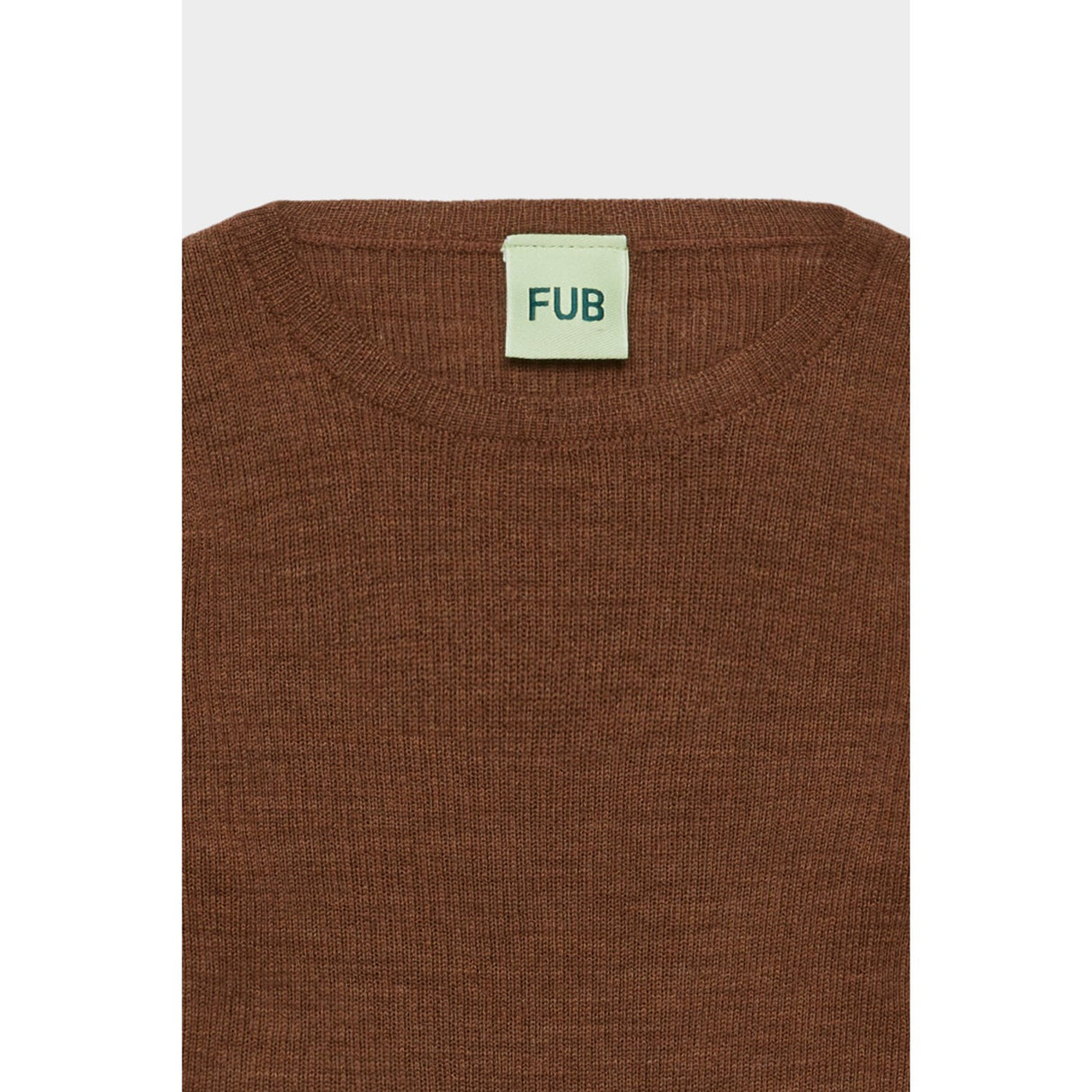 FUB Hazel Melange Rib Blouse
