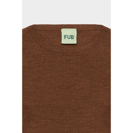 FUB Hazel Melange Rib Blouse