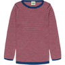 FUB Ecru/Classic Red/Deep Indigo Rib Blouse