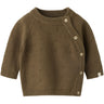 Lil'Atelier Teak Nbnlaguna Ls Wrap Knit Lil