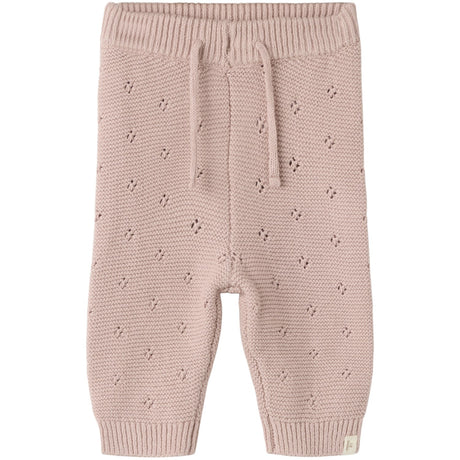 Lil'Atelier Adobe Rose Nbnlaguna Knit Pants Lil