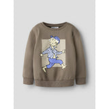 Name It Walnut Nmmole Emil Nreg Sweat Bru Sky